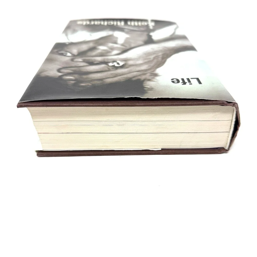 Life Keith Richards Autobiography Hardcover Memoir Rock Music